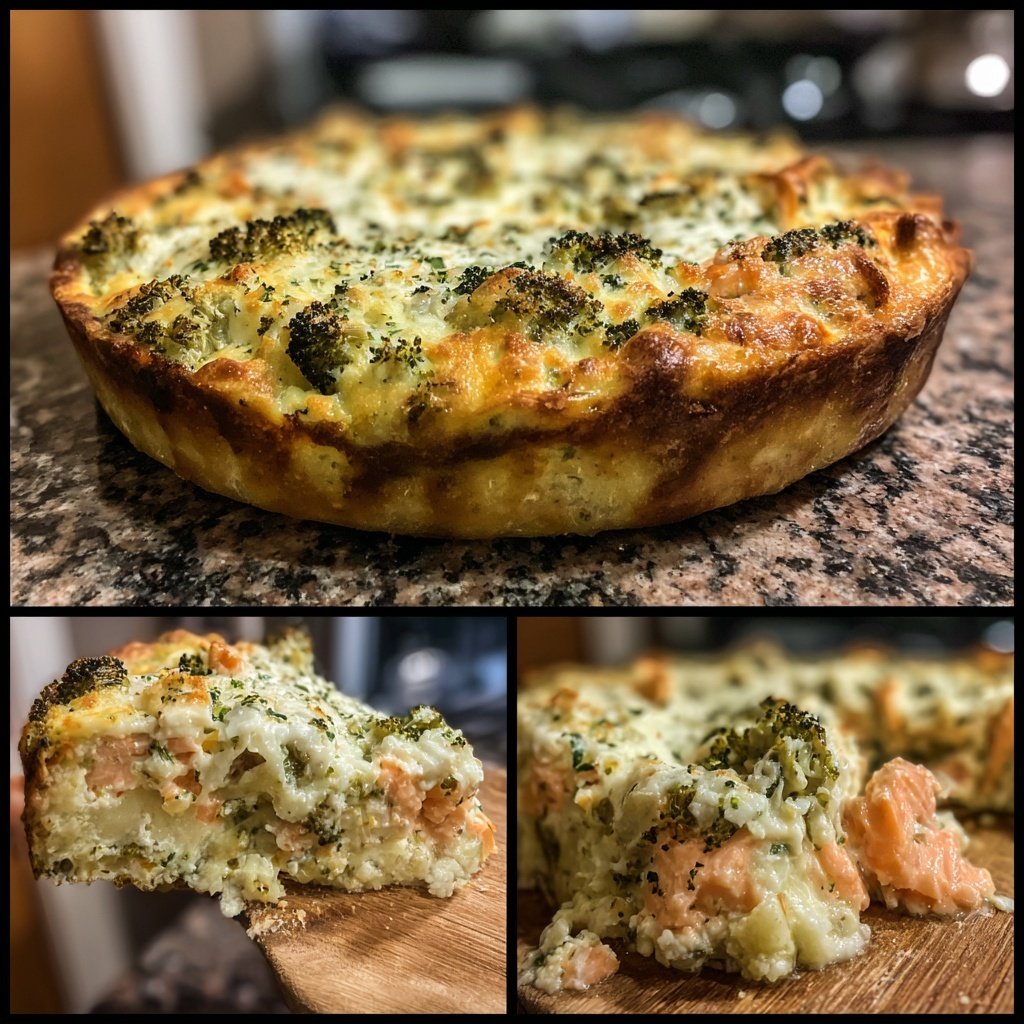 Brokkoli Lachs Auflauf