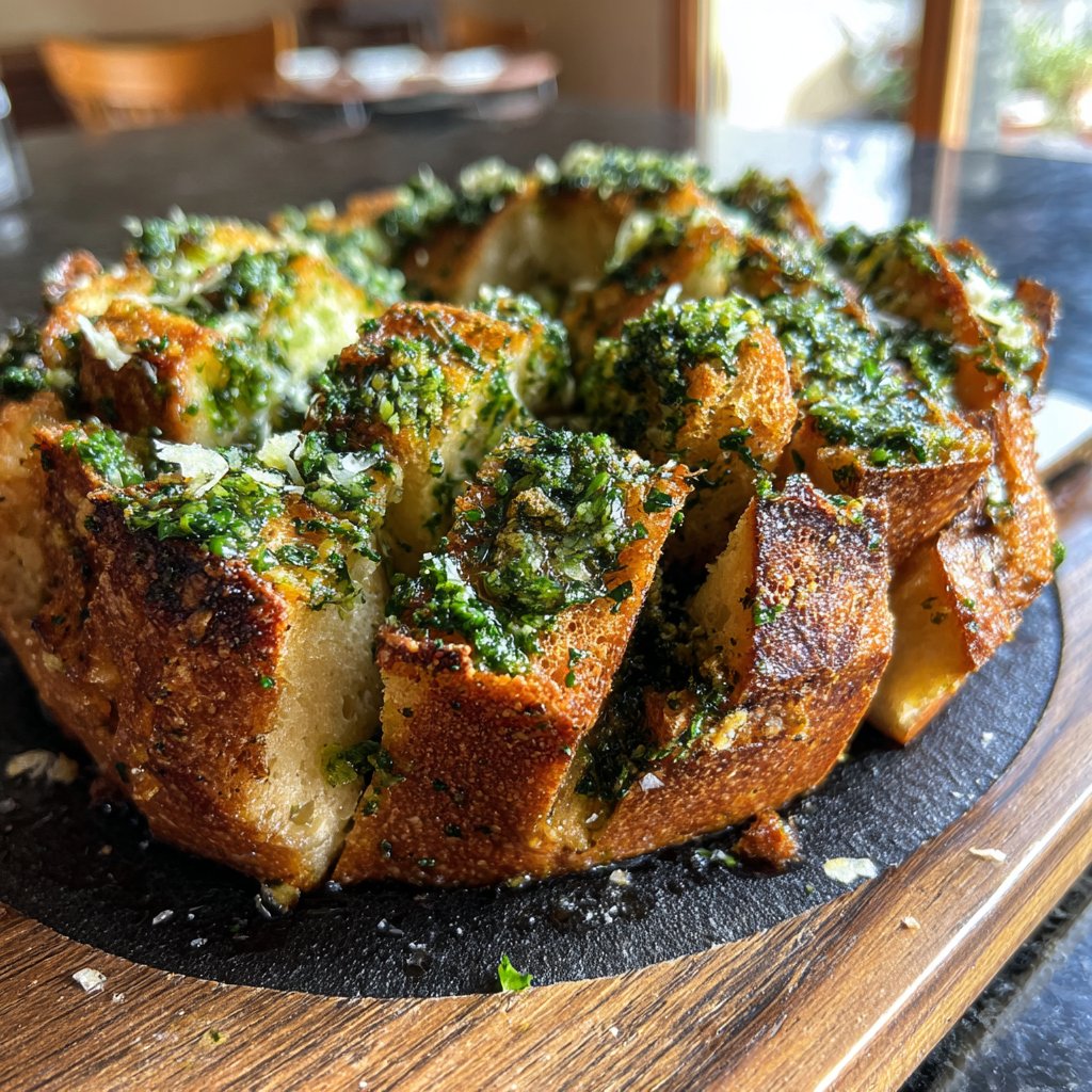 Zupfbrot Mit Kräuterbutter