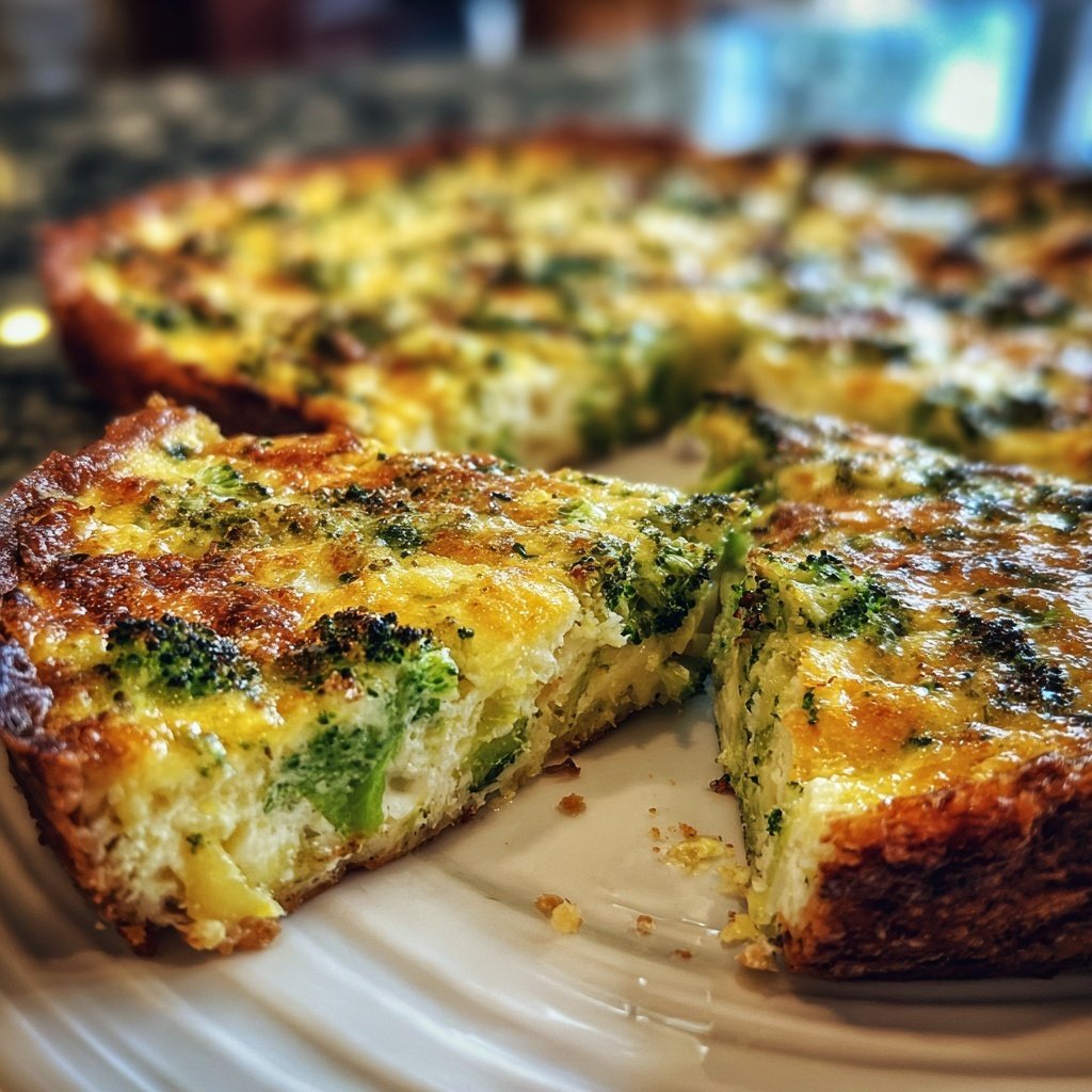 Brokkoli Quiche Ohne Boden