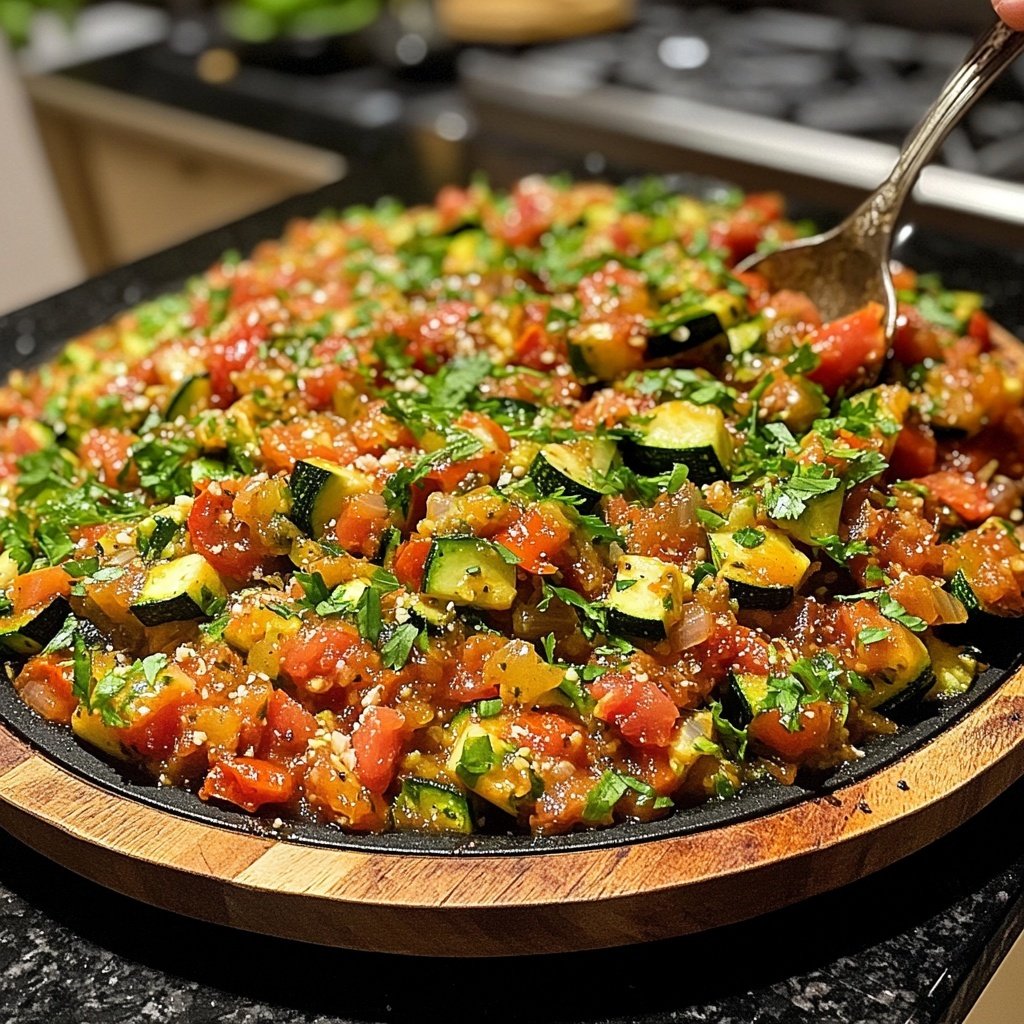 Zucchini-Tomaten-Reis