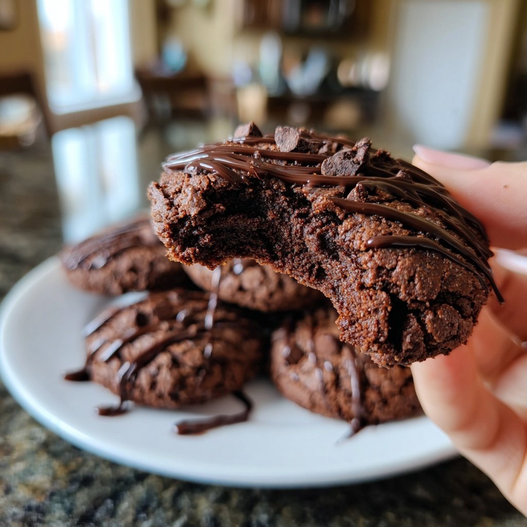 Brownie Cookies Lecker und Hausgemacht